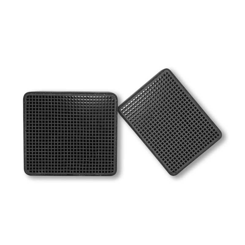 Ceramic honeycomb activated carbon